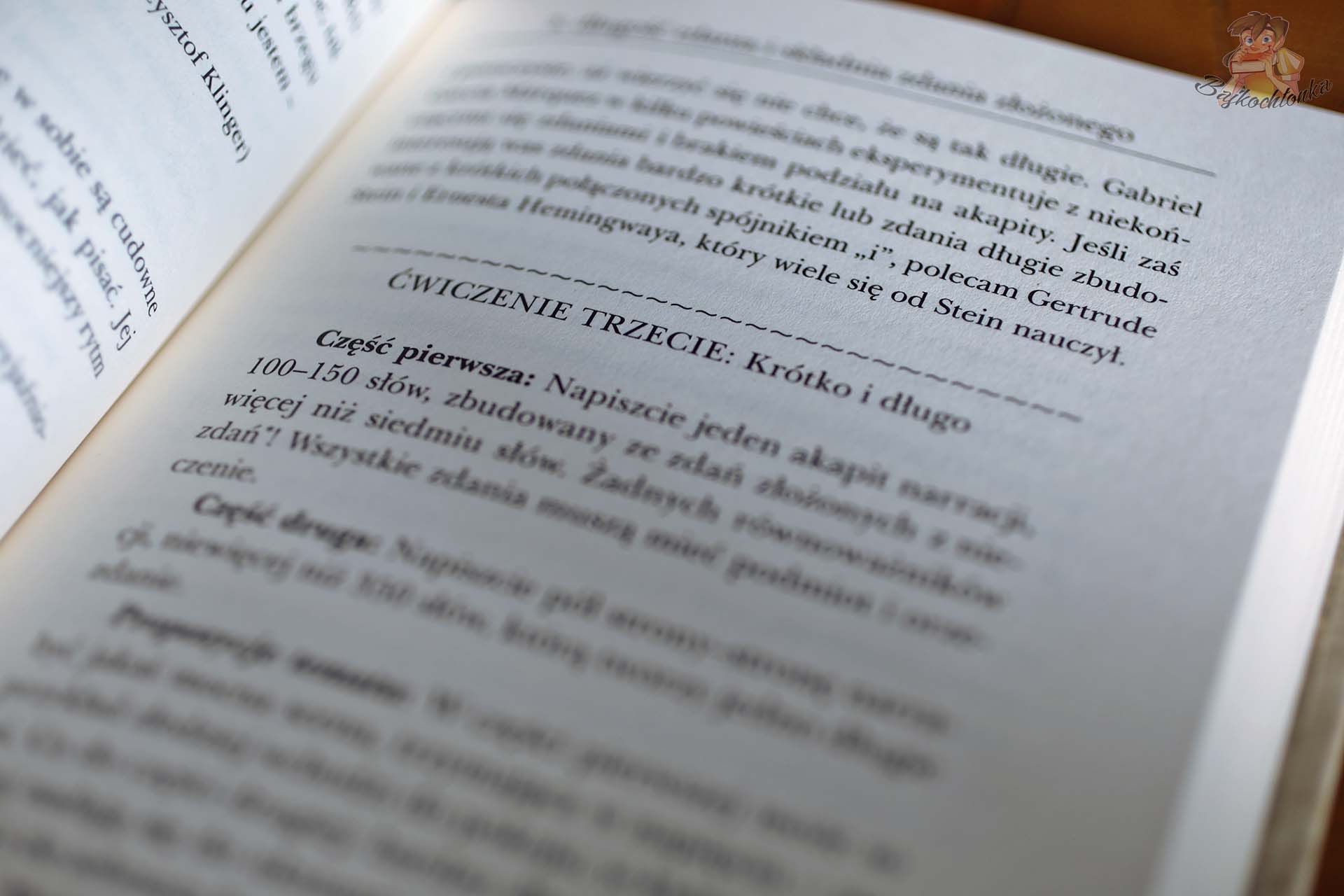 Ćwiczenie pisarskie Krótko i długo w książce U steru opowieści Ursuli K. Le Guin