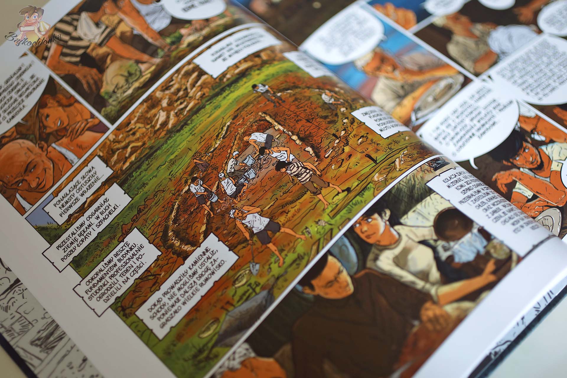 Wykopaliska archeologiczne na planszach komiksu Pan Samochodzik. Uroczysko Mieczysława Sarny