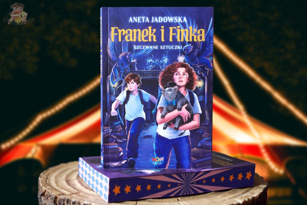 Franek i Finka. Szczwane sztuczki Anety Jadowskiej – okładka książki