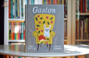 Okładka książki Gaston Kelly DiPucchio z ilustracjami Christiana Robinsona