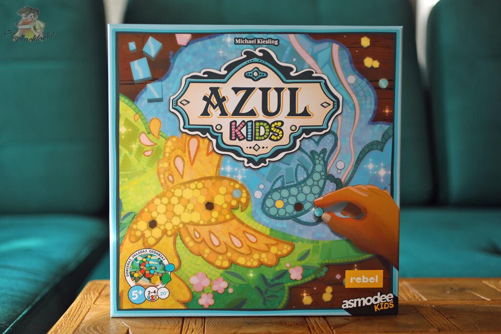 Pudełko gry Azul Kids dla dzieci od 5 lat