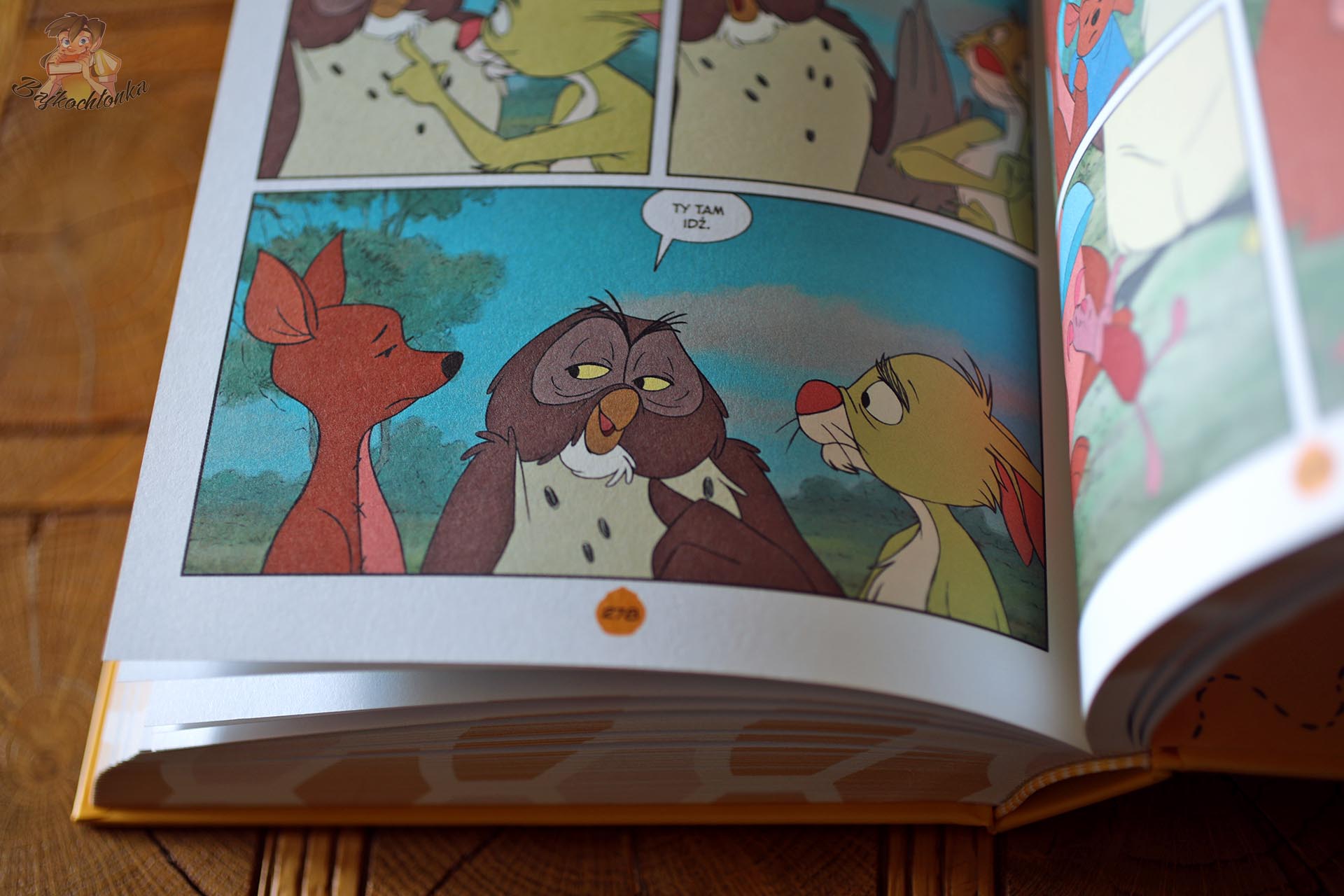 Bohaterowie Stumilowego Lasu na stronie komiksu Kubuś i przyjaciele