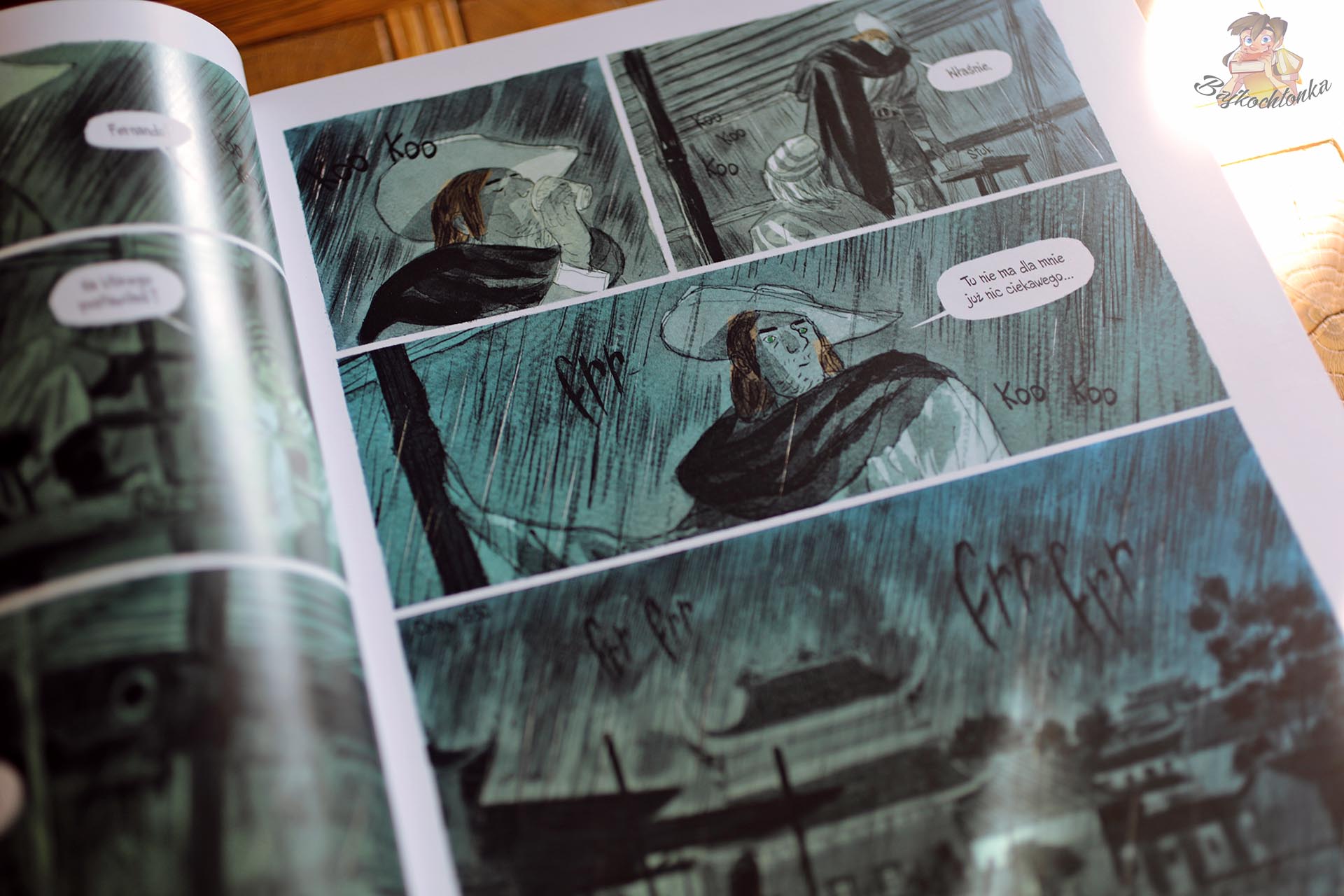 Fernando na planszach komiksu Nanbanjin Cyrila Pedrosy